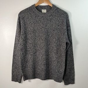 J. Crew Men’s Marled Rugged Merino Wool Blend Sweater size medium
